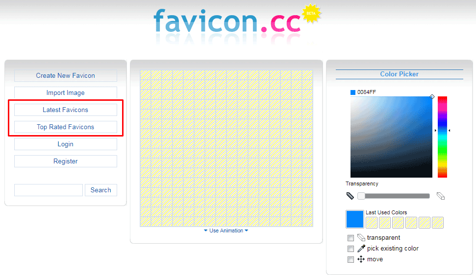 Сделать favicon онлайн из картинки