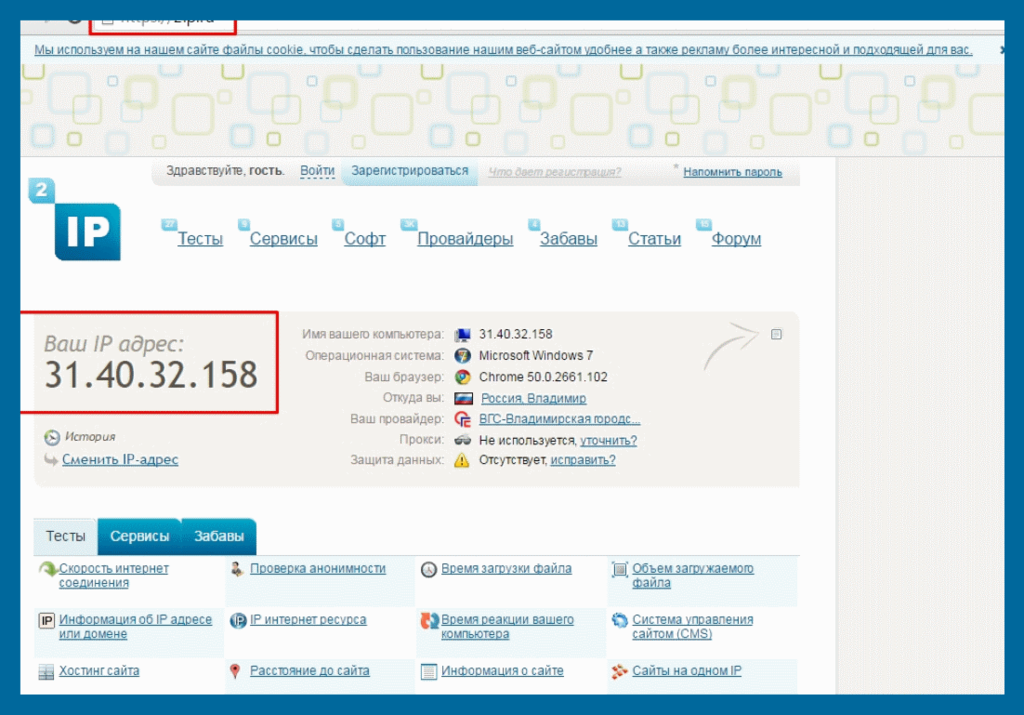 Мой айпи. 2ip. 2 Айпи. Ваш IP